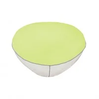Oluce Pill-Low Bianco Verde Lampada Cuscino da Terra per