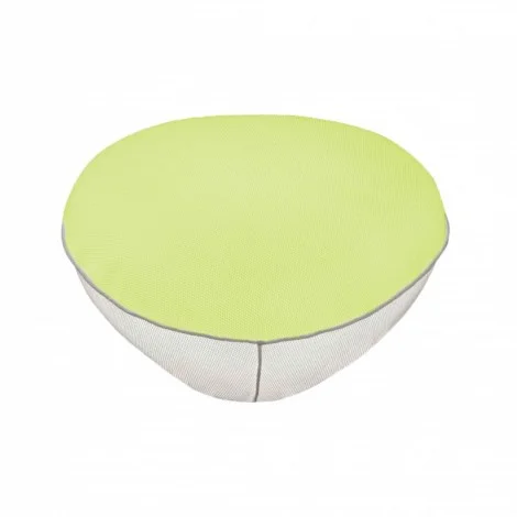 Oluce Pill-Low White Green Outdoor Floor Cushion Lamp with
