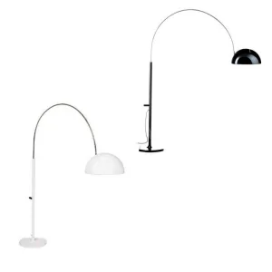 Oluce Coupè Floor Lamp Arco 3320/R Design Joe Colombo 1967