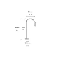 Flos Caule Bollard 1 Dimmable LED Floor Lamp for Outdoor By