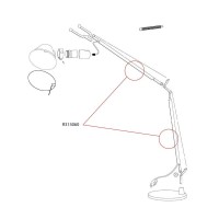 Artemide Ricambio Braccio Superiore-Inferiore per Tolomeo LED
