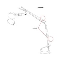 Artemide Ricambio Cavo di Trazione per Tolomeo LED