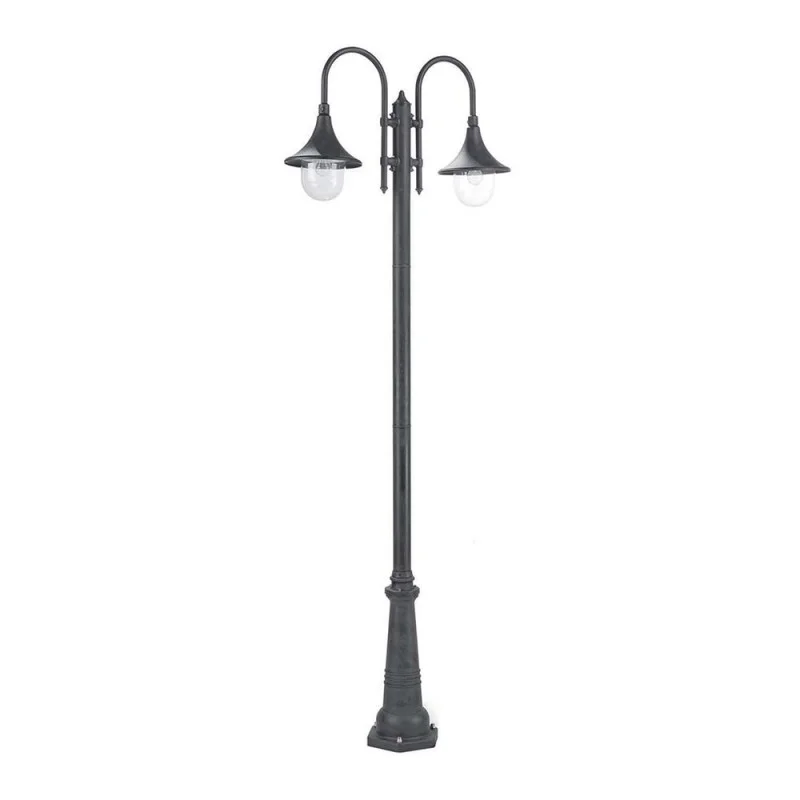 Sovil Lampara Palo Due Luci E27 Lampada Da Terra In Alluminio Sovil Lampara Palo Due Luci E27 Lampada Da Terra In Alluminio