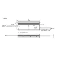 Meanwell Alimentatore HLG-320H-48A 320W 48V IP65 Tensione