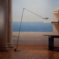 Lumina Elle Biemission LED Dimmable Floor Lamp By Tommaso Cimini