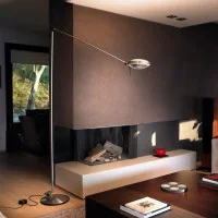 Lumina Elle Lampada Biemissione da Terra a LED Dimmerabile By Lumina Elle Lampada Biemissione da Terra a LED Dimmerabile By