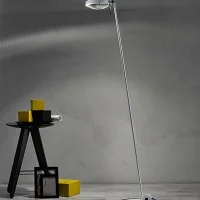 Lumina Elle 1 Lampada Biemissione da Terra a LED Dimmerabile By Lumina Elle 1 Lampada Biemissione da Terra a LED Dimmerabile By