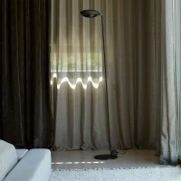 Lumina Elle 1 Lampada Biemissione da Terra a LED Dimmerabile By Lumina Elle 1 Lampada Biemissione da Terra a LED Dimmerabile By