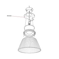 Flos Replacement Anti-Dust Screen for Romeo Moon Lamp
