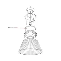 Flos Ricambio Diffusore in Vetro per Lampada Romeo Moon