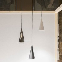 Ivela Iconica Sospensione nera led 9.5w 3000k 3920-01-21