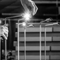 Lumina FLO Bedside LED Lamp Dimmable Adjustable By Foster +