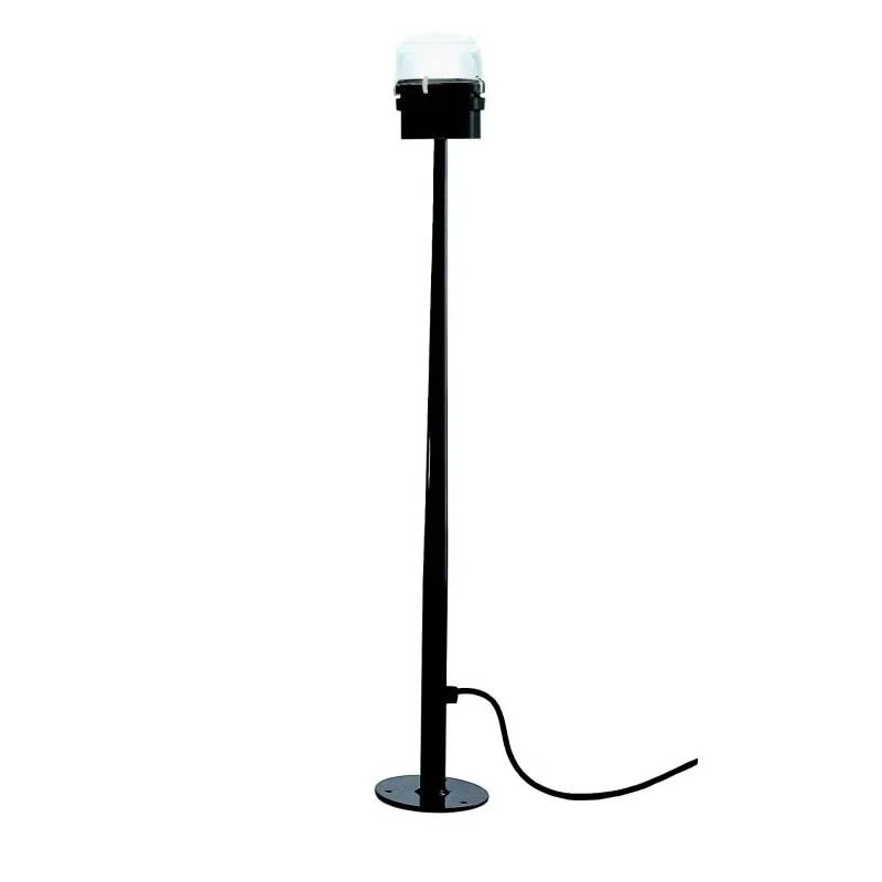 Oluce Fresnel Outdoor Floor Lamp with Diffused Light Vintage Oluce Fresnel Outdoor Floor Lamp with Diffused Light Vintage