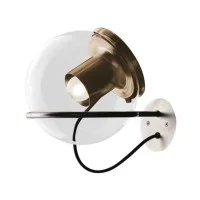 Oluce The Globe Lampada Da Parete A Luce Diffusa Design Vintage