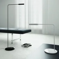 Lumina FLO Floor LED Dimmable Adjustable Lamp By Foster +