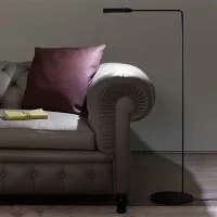 Lumina FLO Floor LED Dimmable Adjustable Lamp By Foster +