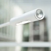 Lumina FLO Grommet F20 Dimmable LED Surface Table Lamp By