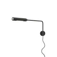 Lumina FLO Wall LED Dimmable Wall Lamp with Plug By Foster +