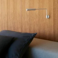 Lumina FLO Wall M Dimmable Adjustable LED Wall Lamp By Foster +