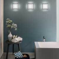 Ai Lati Home Wall and Ceiling Lamp in Glass for Outdoor and