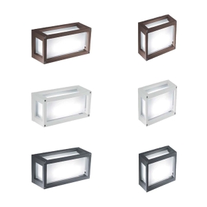 Ai Lati Home Lampada da Parete e Soffitto in Vetro per Esterno