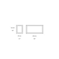 Ai Lati Home Wall and Ceiling Lamp in Glass for Outdoor and