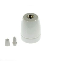 Vintage Lampholder E27 Porcelain White