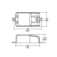 TCI Alimentatore LED 240V BULL 6W 150mA In Corrente Continua TCI Alimentatore LED 240V BULL 6W 150mA In Corrente Continua