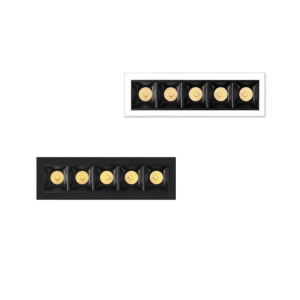 Beneito Faure Tram Incasso Lineare a 5 Luci LED Tuneable White
