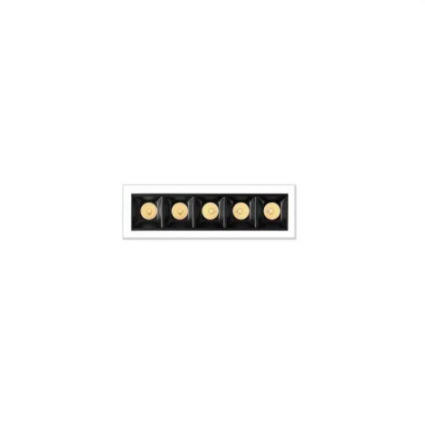 Beneito Faure Tram Incasso Lineare a 5 Luci LED Tuneable White