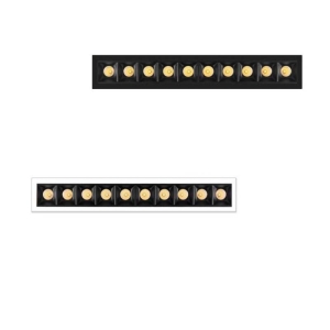 Beneito Faure Tram Incasso Lineare a 10 Luci LED Tuneable White