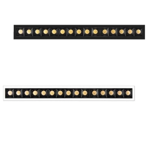 Beneito Faure Tram Incasso Lineare a 15 Luci LED Tuneable White