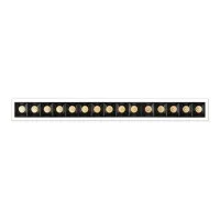 Beneito Faure Tram Incasso Lineare a 15 Luci LED Tuneable White