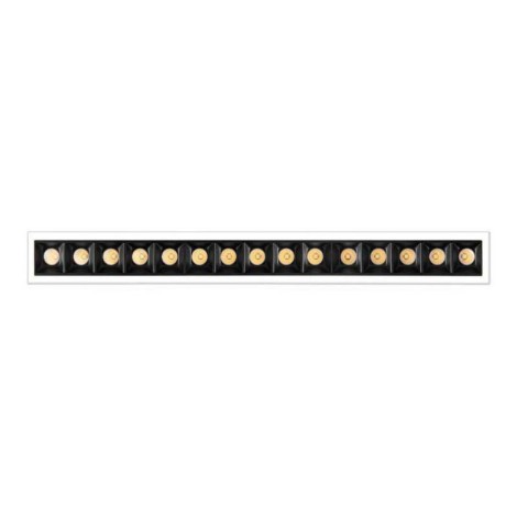 Beneito Faure Tram Incasso Lineare a 15 Luci LED Tuneable White