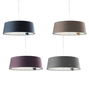 Barovier&Toso New Eden LED Suspension Lamp in Venetian Crystal