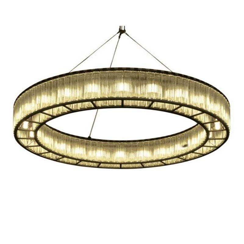 Santa & Cole Estadio 250 supports Pendant Big Glass Chandelier Santa & Cole Estadio 250 supports Pendant Big Glass Chandelier