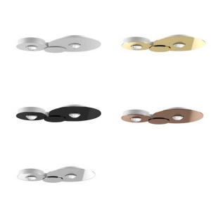Lodes Bugia Double Lampada LED da Soffitto Plafoniera