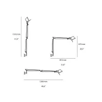 Artemide Tolomeo Parete Pure Integralis Lampada Sanificante a