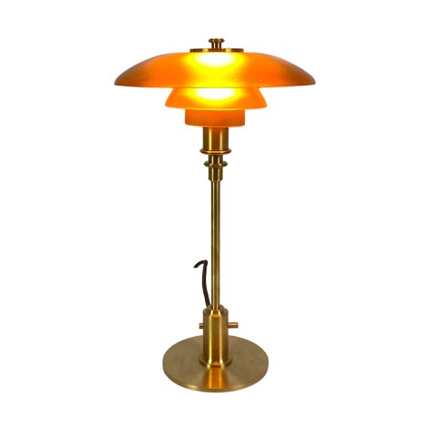 Louis Poulsen PH 3/2 Limited Edition Table Lamp in Amber