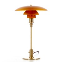 Louis Poulsen PH 3/2 Limited Edition Table Lamp in Amber