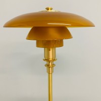Louis Poulsen PH 2/1 Limited Edition Table Lamp in Blown Amber