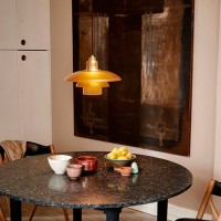 Louis Poulsen PH 3½-3 Limited Edition Suspension Lamp in Amber