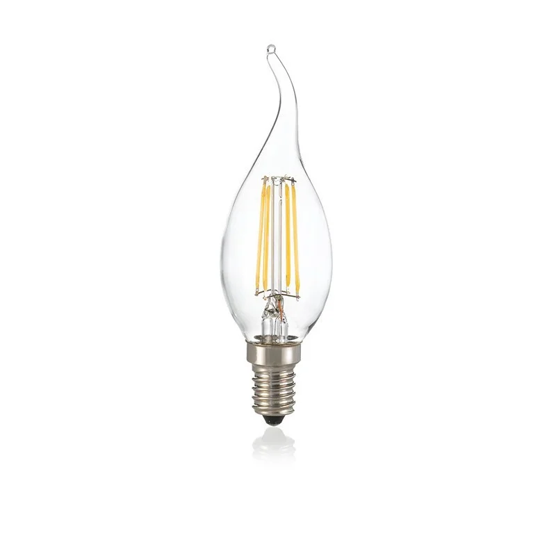 Ideal Lux Flame E14 LED Bulb 4W Tip Candle 430lm Dimmable 3000K Ideal Lux Flame E14 LED Bulb 4W Tip Candle 430lm Dimmable 3000K