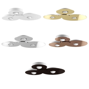 Lodes Bugia Triple LED Ceiling Lamp Plafòn Dimmable