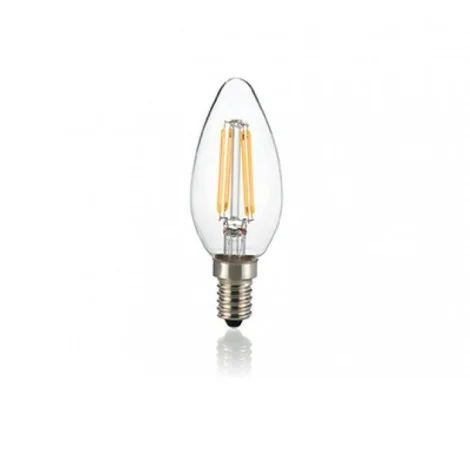 Ideal Lux Classic E14 LED Bulb 4W Olive 430lm 3000K Transparent