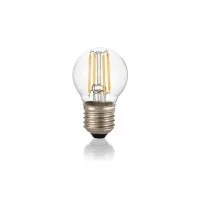 Ideal Lux Classic E27 LED Bulb 4W Small Globe Ball 400lm 3000K