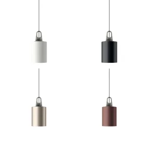 Lodes JIM Cylinder LED Modular Suspension Lamp by Patrick