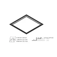 Novalux Flush-mounting Installation Kit for School Panel Novalux Flush-mounting Installation Kit for School Panel