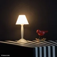 Flos Miss Sissi Lampada da Tavolo Bianco By Philippe Starck