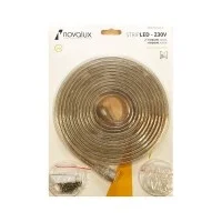 Novalux LED Strip Tube 7W/m 230V IP65 For Outdoor 5 Meters Roll